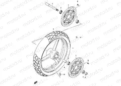 56 - FRONT WHEEL