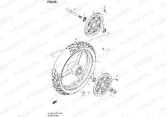 56 - FRONT WHEEL