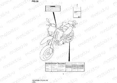 56 - LABEL (DR-Z400SML4 E28)