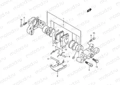 56 - REAR CALIPER