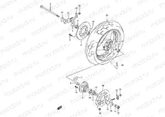 56 - REAR WHEEL