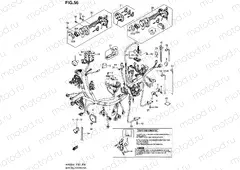56 - WIRING HARNESS (AN650L1 E19)