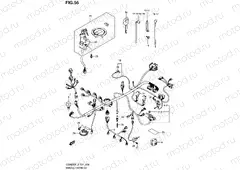 56 - WIRING HARNESS (GSX650FAL2 E21)