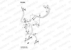 56A - FRONT BRAKE HOSE (GSR600AK7/UAK7/AK8/UAK8/AK9/UAK9/AL0/UAL0)
