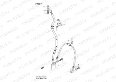 57 - FRONT BRAKE HOSE