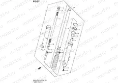57 - FRONT DAMPER (DR-Z125LL2 E33)