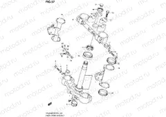 57 - FRONT FORK BRACKET (E24)