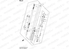 57 - FRONT FORK DAMPER (DR-Z125LL4 E33)