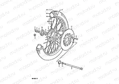 57 - FRONT WHEEL