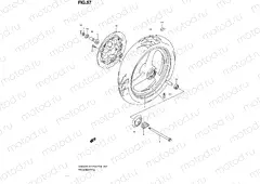 57 - FRONT WHEEL