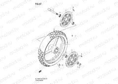 57 - FRONT WHEEL