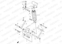 57 - REAR CUSHION LEVER (MODEL T)