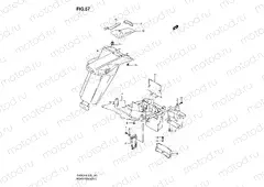 57 - REAR FENDER (WITHOUT ABS)