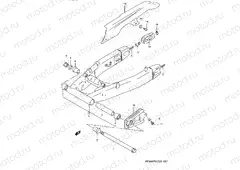 57 - REAR SWINGING ARM (MODEL R/S)