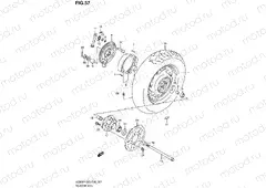 57 - REAR WHEEL