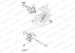57 - REAR WHEEL