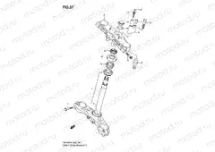 57 - STEERING STEM (GSF650SK7/SUK7/SAK7/SUAK7/SK8/SUK8/SAK8/SUAK8)