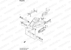 57A - REAR SWINGING ARM (MODEL K3)