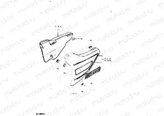 58 - FRAME COVER (MODEL T, MODEL X : E22, E25)