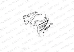 58 - FRAME COVER (MODEL X)