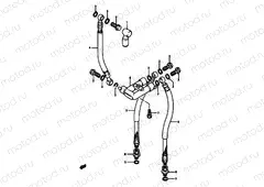 58 - FRONT BRAKE HOSE