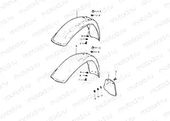 58 - FRONT FENDER