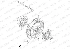 58 - FRONT WHEEL