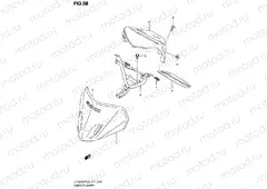 58 - HANDLE COVER (LT-A500XPL3 P24)