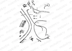 58 - HANDLEBAR - CONTROL CABLE