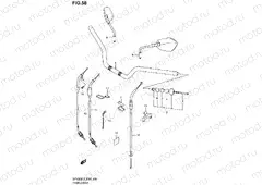58 - HANDLEBAR (SFV650L3 E28)
