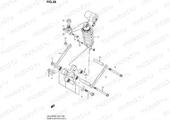 58 - REAR CUSHION LEVER