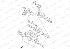 58 - REAR CUSHION LEVER