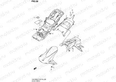 58 - REAR FENDER