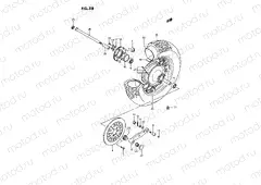 58 - REAR WHEEL