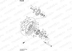 58 - REAR WHEEL
