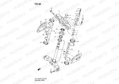 58 - STEERING STEM (GSF1250K7/AK7/K8/AK8/K9/AK9)