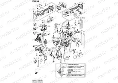 58 - WIRING HARNESS (AN650AL1 E19)