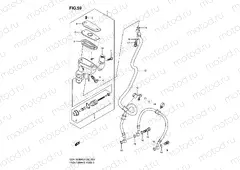59 - FRONT BRAKE HOSE (GSX1300BKK8/U2K8/K9/UFK9/L0/UFL0)
