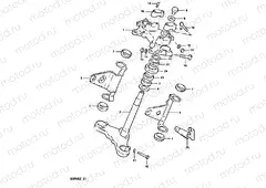 59 - STEERING STEM (MODEL Z)