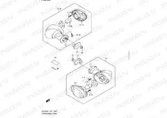 59 - TURNSIGNAL LAMP (GSF650UL1 E21)