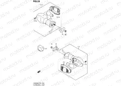 59 - TURNSIGNAL LAMP (GSF650UL2 E21)