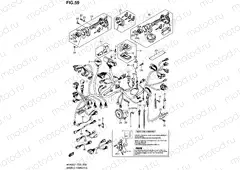 59 - WIRING HARNESS (IMOBI) (AN400ZAL1 E51)