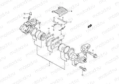 59A - REAR CALIPER (GSF1200SAV)