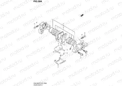 59A - REAR CALIPER (GSX1300RK3)