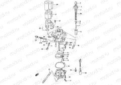5B - CARBURETOR (MODEL AY50 K1/K2)