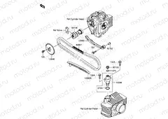 6 - CAMSHAFT/TENSIONER