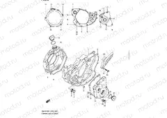 6 - CRANKCASE COVER