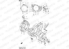 6 - CRANKCASE COVER