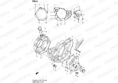 6 - CRANKCASE COVER