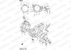 6 - CRANKCASE COVER